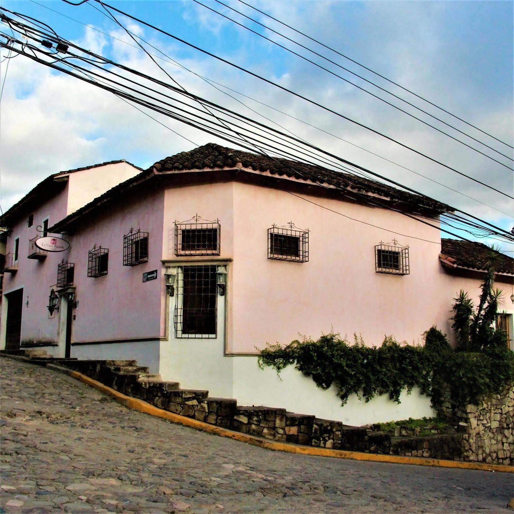 コパン La Casa Rosada Bed & Breakfast エクステリア 写真